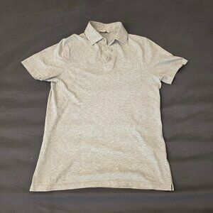 Reiss Gray Short-Sleeve Polo Shirt, Men's XS